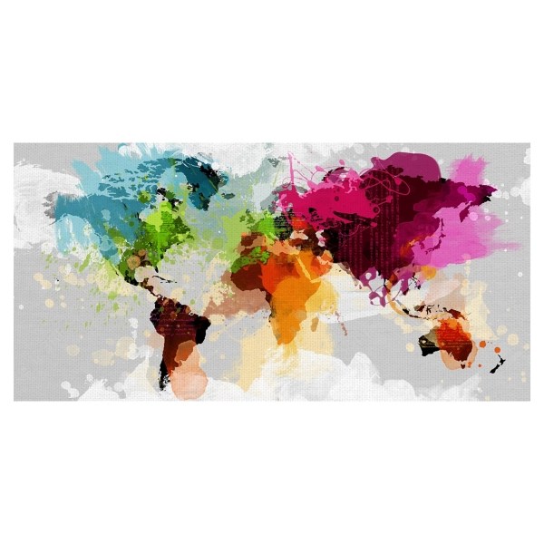 25 ++ colorful world map 104034Colorful world map