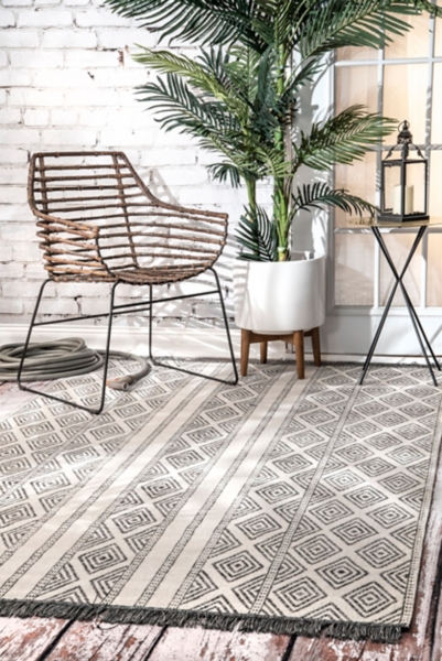 [View 38+] Blue And White Striped Outdoor Rug 8x10