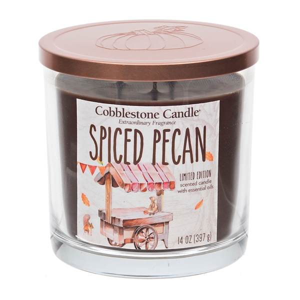 Spiced Pecan Triple Wick Jar Candle Kirklands Home