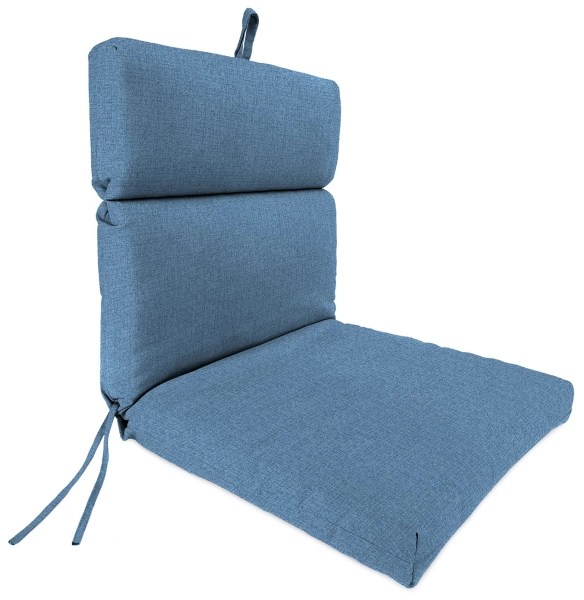 Chambray McHusk Outdoor Dining Chair Cushion Kirklands Home