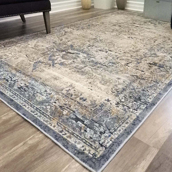 Navy Blue Cambridge Area Rug, 8x10 ft. Kirklands Home