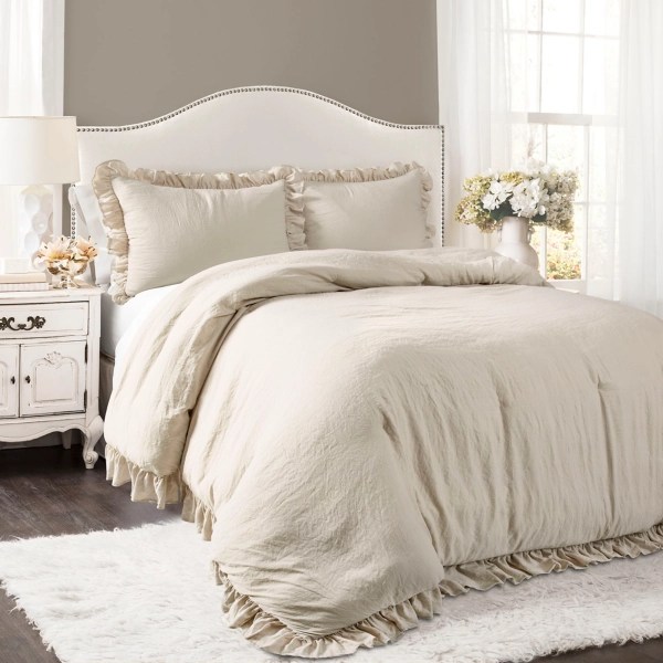 Tan And White Bedding Set Bedding Design Ideas