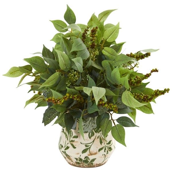 Greenery In Vase vlr.eng.br