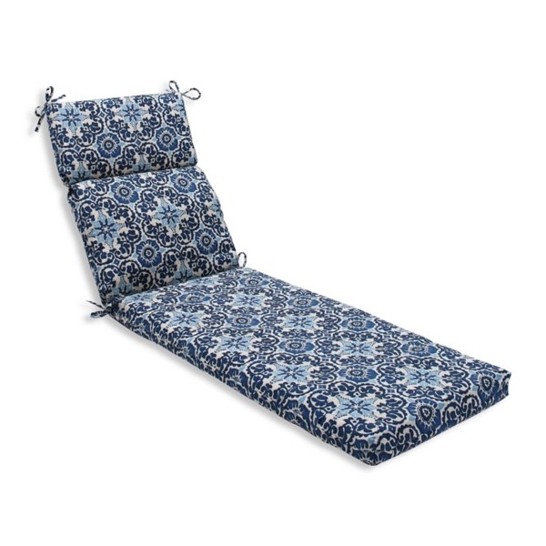 Blue Woodblock Prism Chaise Lounge Cushion Kirklands Home