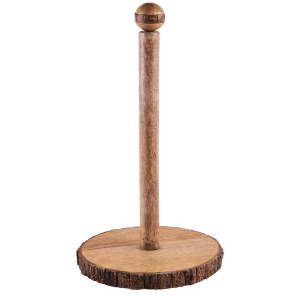 Meridian Mango Wood Paper Towel Holder Kirklands Home