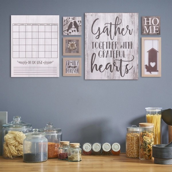 Gather Home 7pc. Mixed Art and Calendar Set Kirklands Home