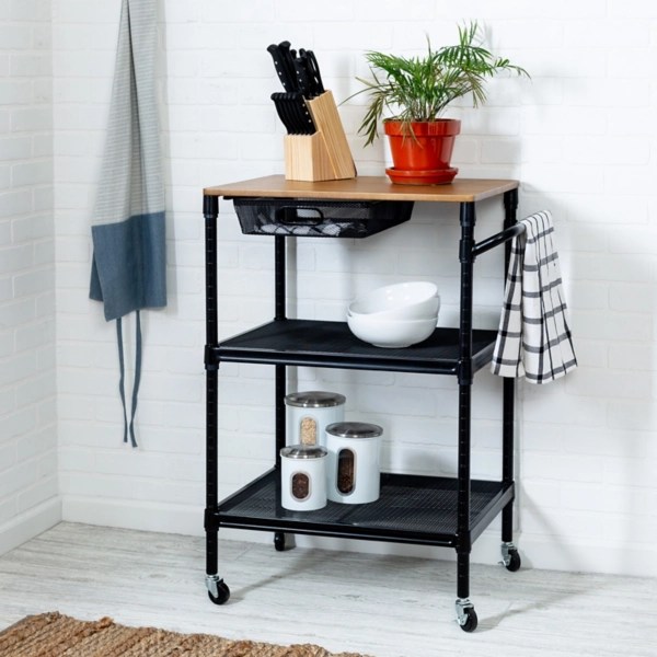 rolling kitchen cart