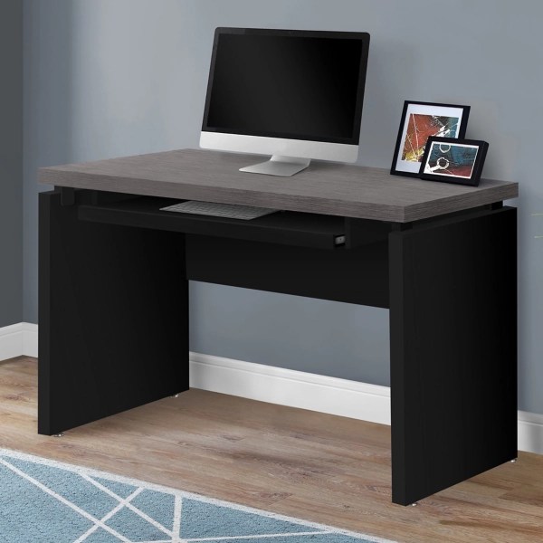 Gray and Black Westley Computer Desk Kirklands Home