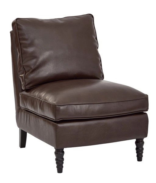 Leather Armless Chair Odditieszone