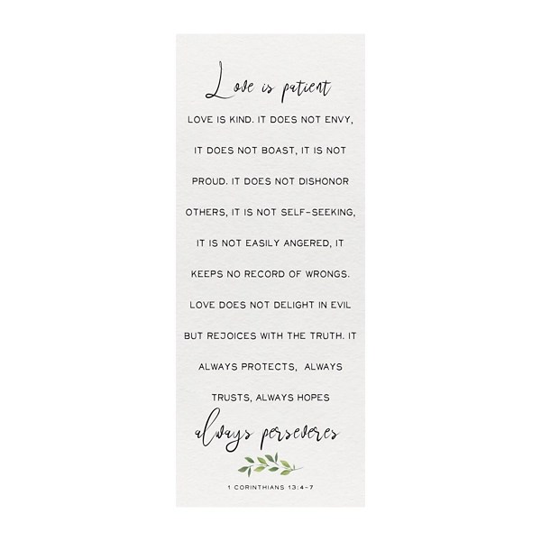 Love is Patient Canvas Art Print Kirklands Home