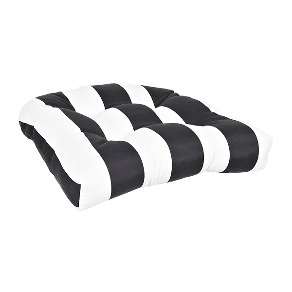 Learn about 115+ imagen black and white outdoor seat cushions In
