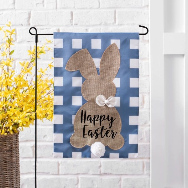 Happy Easter Bunny Flag Set Kirklands Home