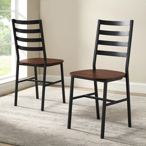 Dark Walnut Kaylee Dining Chairs, Set of 2 Kirklands Home