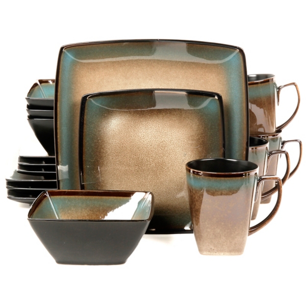 Taupe Tess Square 16pc. Dinnerware Set Kirklands Home