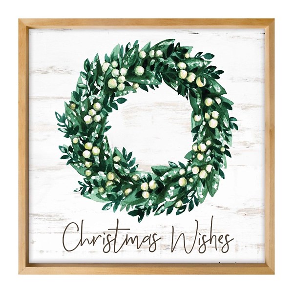 Christmas Wishes Framed Wall Art Kirklands Home