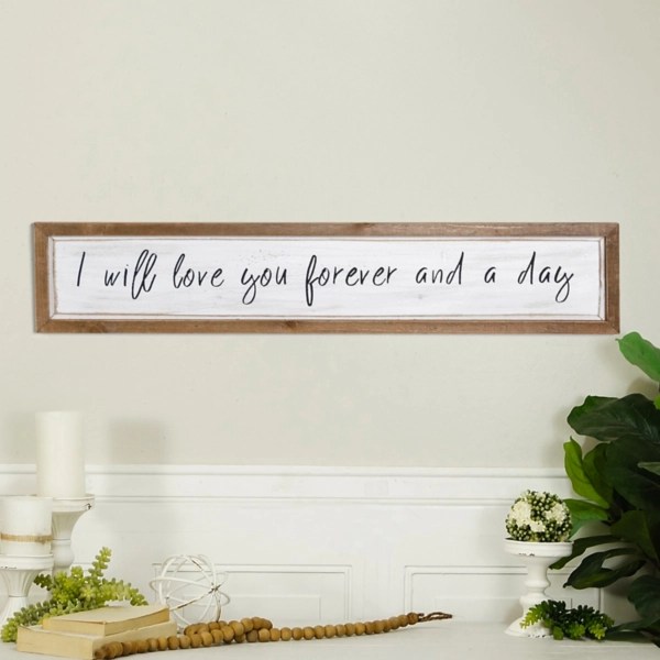 I Will Love You Forever Sign Kirklands Home
