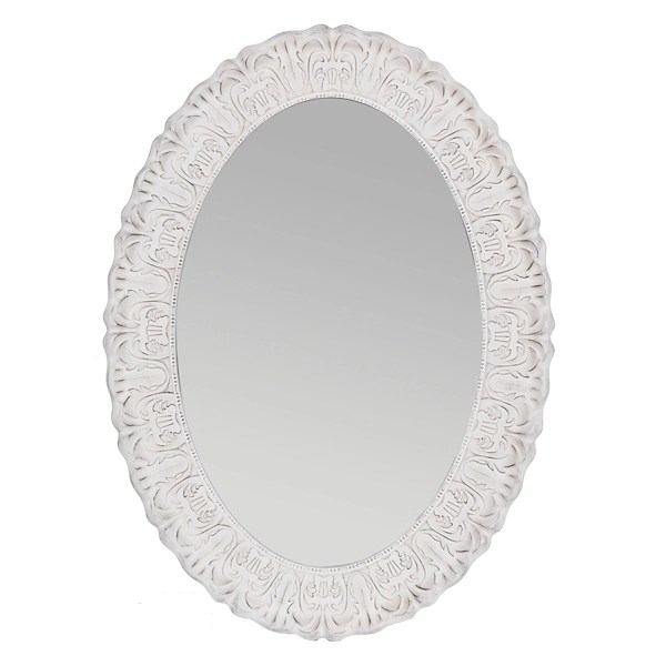 Ornate Distressed Cream Mirror 30x64 In Mirror Ideas