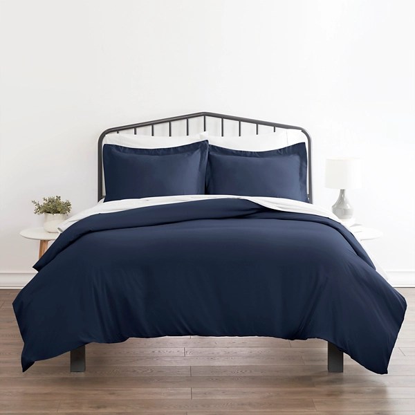 navy duvet cover queen
