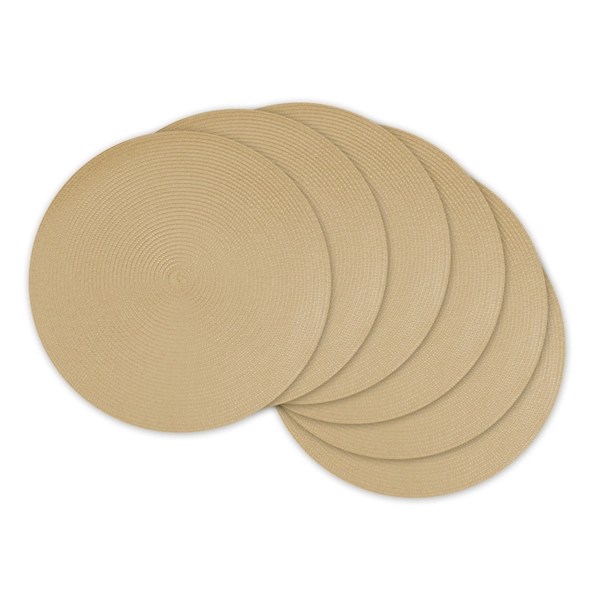 Natural Woven Round Placemats, Set of 6 Kirklands Home