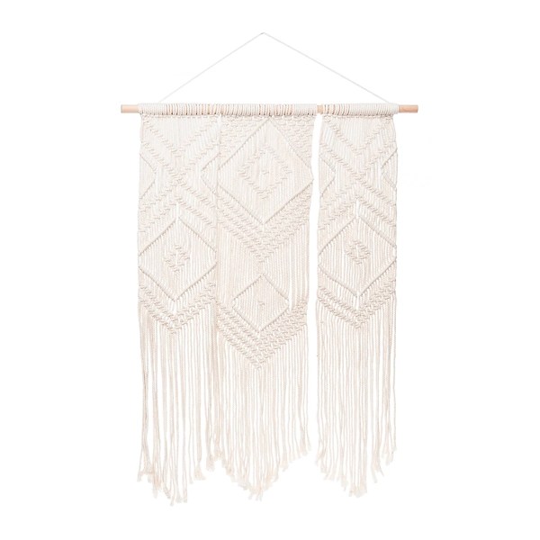 Large Hand Woven Macrame Wall Hanging Kirklands Home