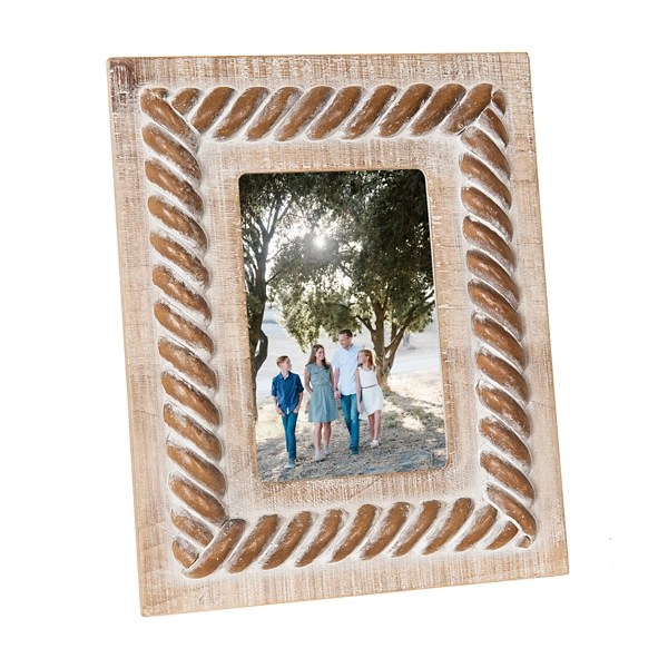 Wooden Woven Rope Picture Frame, 4x6 Kirklands Home