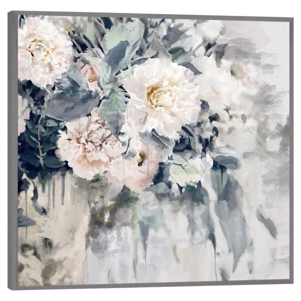Flower Impressions Framed Canvas Art Print Kirklands Home