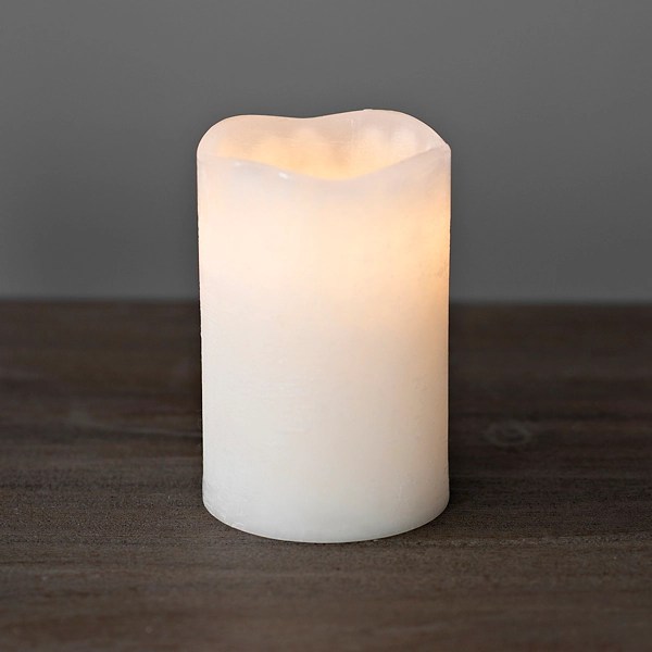 White LED Pillar Candle, 4x6 in. Kirklands Home