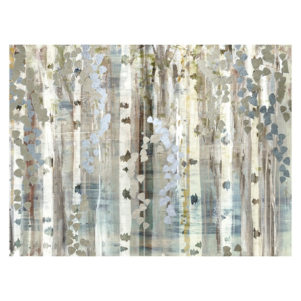 Birch Wood Meadow Giclee Canvas Art Print Kirklands Home