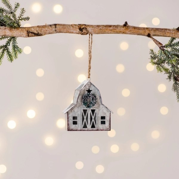 Metal Barn Ornament Kirklands Home