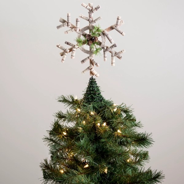 Wooden Star Tree Topper Kirklands Home