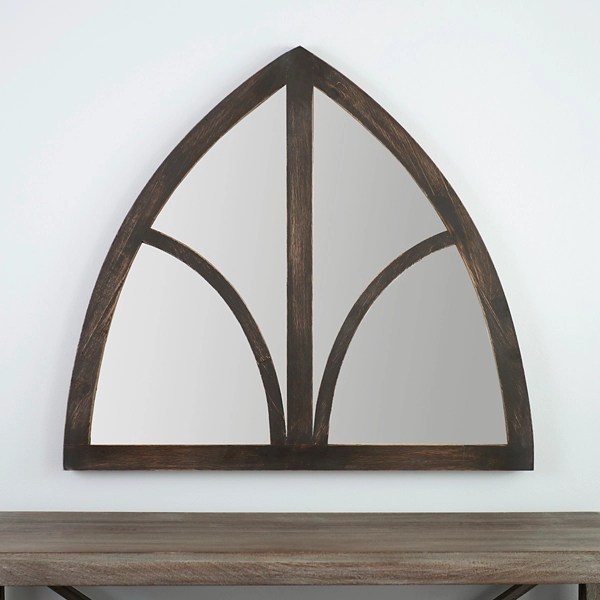 Black Wooden Arch Mirror Kirklands Home