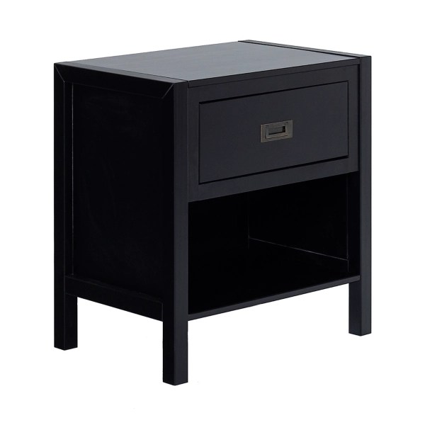 Black Classic 1Drawer Nightstand Kirklands Home
