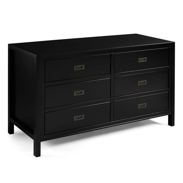 Black Classic 6Drawer Dresser Kirklands Home