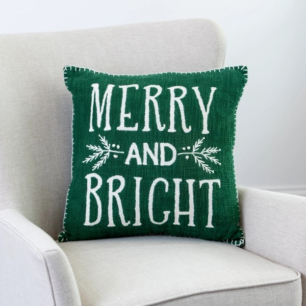 Merry and Bright Pillow Kirklands Home