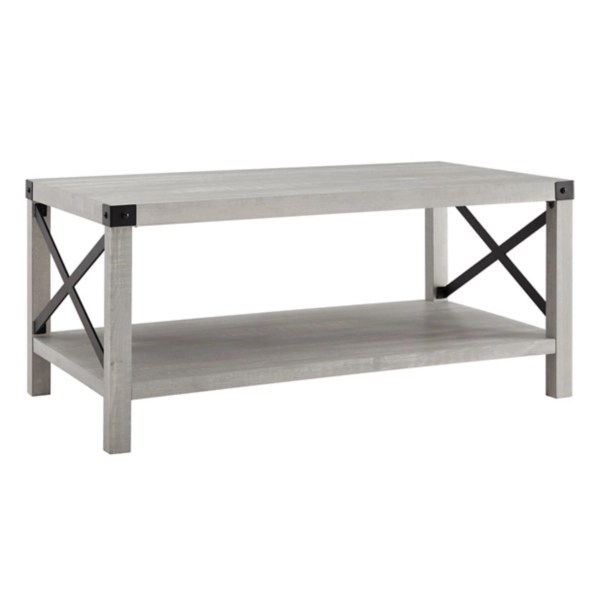 Stone Gray Modern Farmhouse Coffee Table Kirklands Home