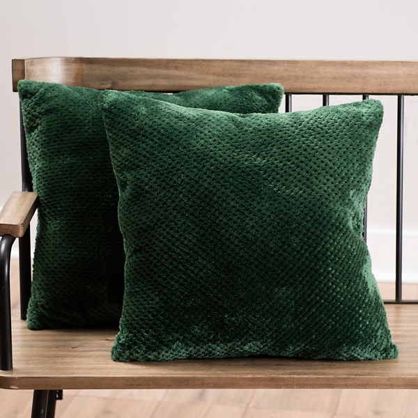Forest Green Heavenly Pillows, Set of 2 Kirklands Home