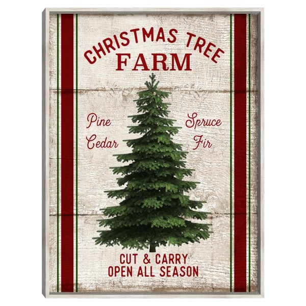 Christmas Tree Farm Wooden Wall Plaque Kirklands Home