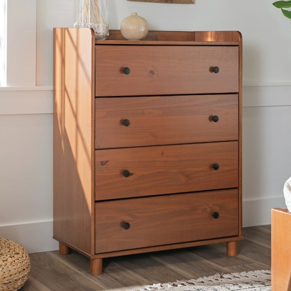 Caramel Wooden 4Drawer Dresser Kirklands Home