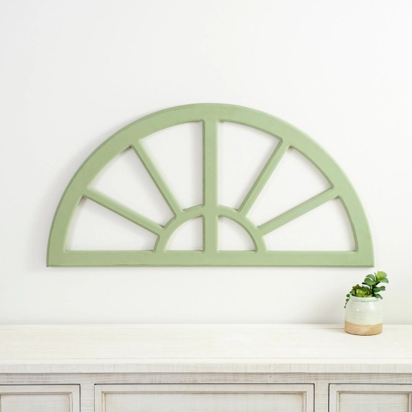 Sage Green Wooden Arch Wall Plaque Kirklands Home
