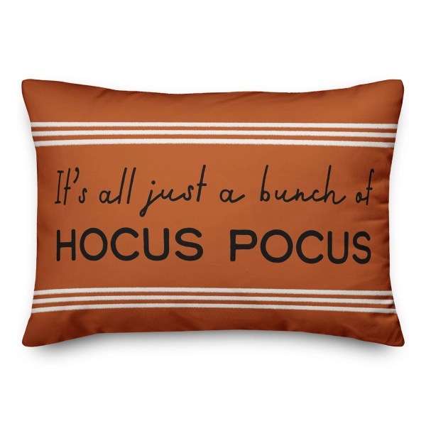 Orange Striped Hocus Pocus Pillow Kirklands Home