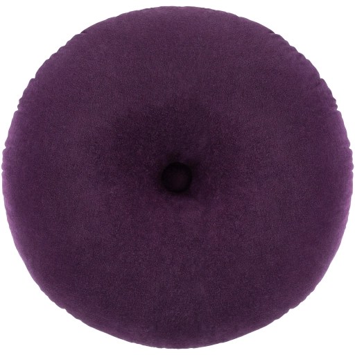 Purple Round Velvet Tufted Pillow Kirklands Home