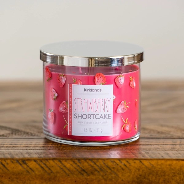 Strawberry Shortcake Candle Home & Living Home Décor