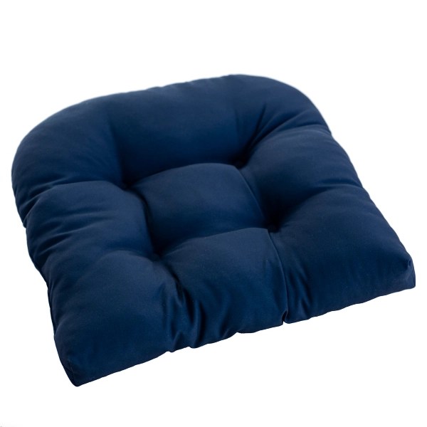 Solid Navy Outdoor Chair Cushion Kirklands Home