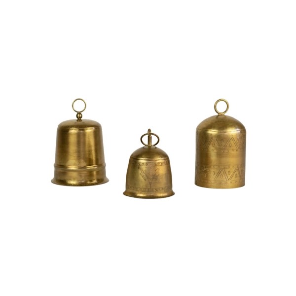 Brass Decorative Bells, Set of 3 Kirklands Home