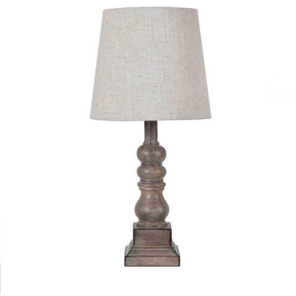Distressed Brown Candlestick Table Lamp Kirklands Home
