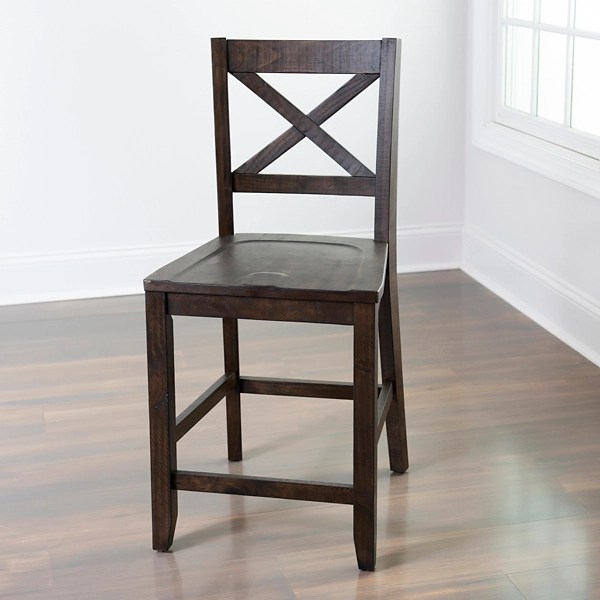 Dark Walnut Jackson Counter Stool Kirklands Home
