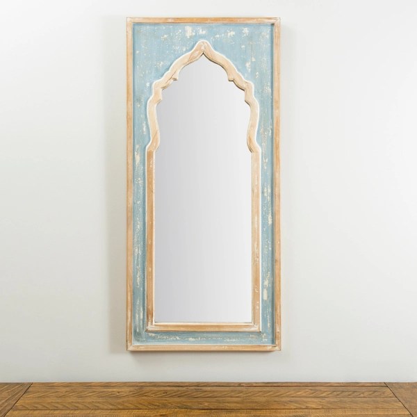 Blue Cathedral Arch Wall Mirror Kirklands Home