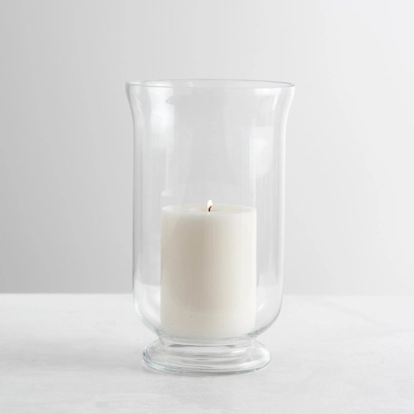 Clear Glass Hurricane, 11 in. Kirklands Home