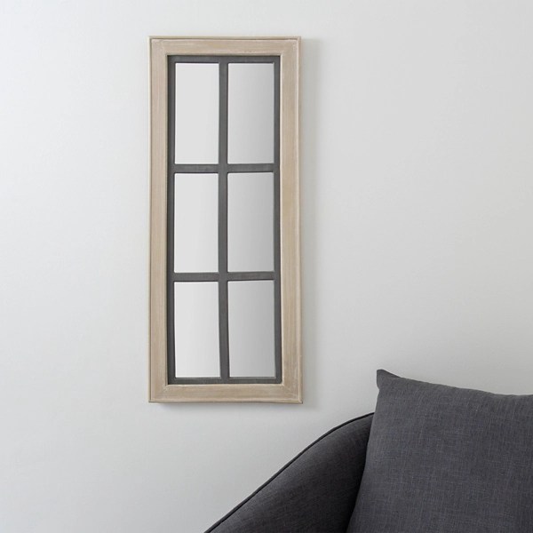 Gray Distressed Panel Wall Mirror Kirklands Home