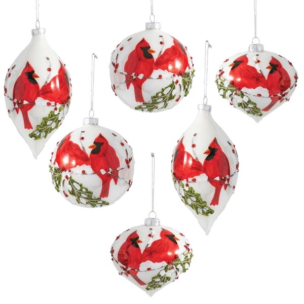 Red Cardinal Christmas Decorations